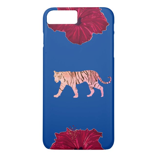 Rosa Tiger Case-Mate iPhone Hülle (Rückseite)