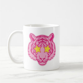 Rosa Tiger Kaffeetasse