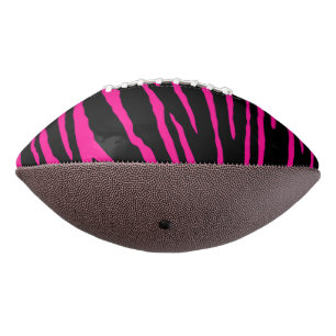 Rosa Tiger Streifen Football
