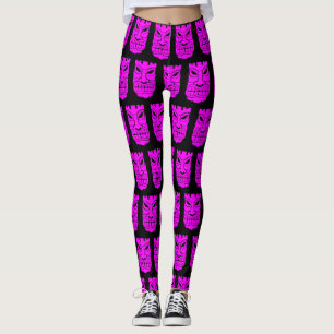 Rosa Tiki-Skulptur Thunder_Cove Leggings