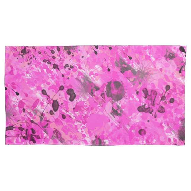 Rosa Tinte Kissenbezug (Vorderseite)