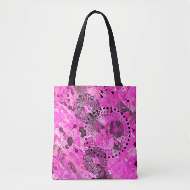 Rosa Tinte Tasche (Vorderseite)