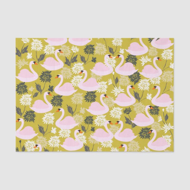 rosa Tissue Seidenpapier (Vorderseite)