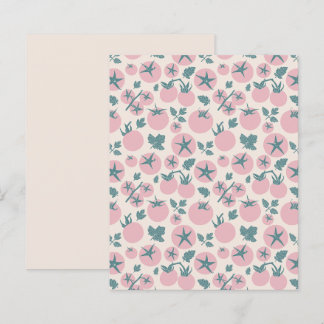 Rosa Tomaten - Flachpapier
