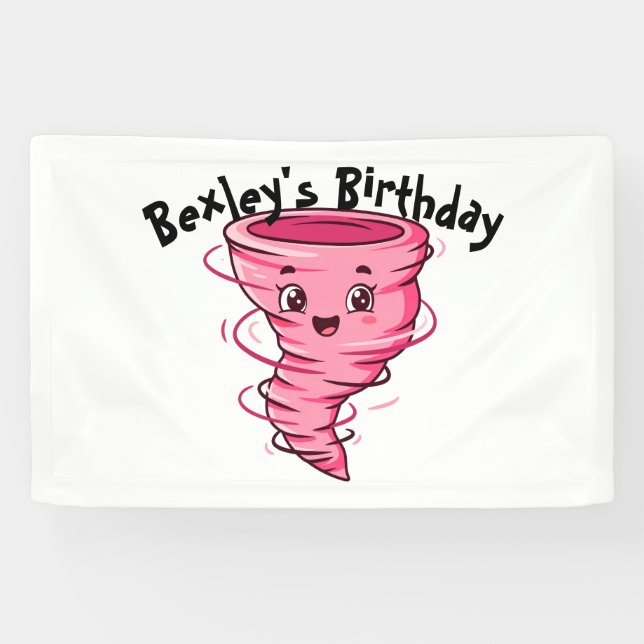 Rosa Tornado Banner (Horizontal)