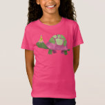 Rosa Tortoise Shirt | Turtle Birthday<br><div class="desc">Rosa Schildkröte Geburtstagsparty Shirt für das kleine Mädchen,  die Schildkröten Liebe.</div>