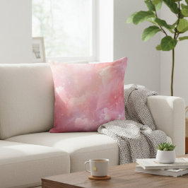 Rosa Träumende Wolken Kissen