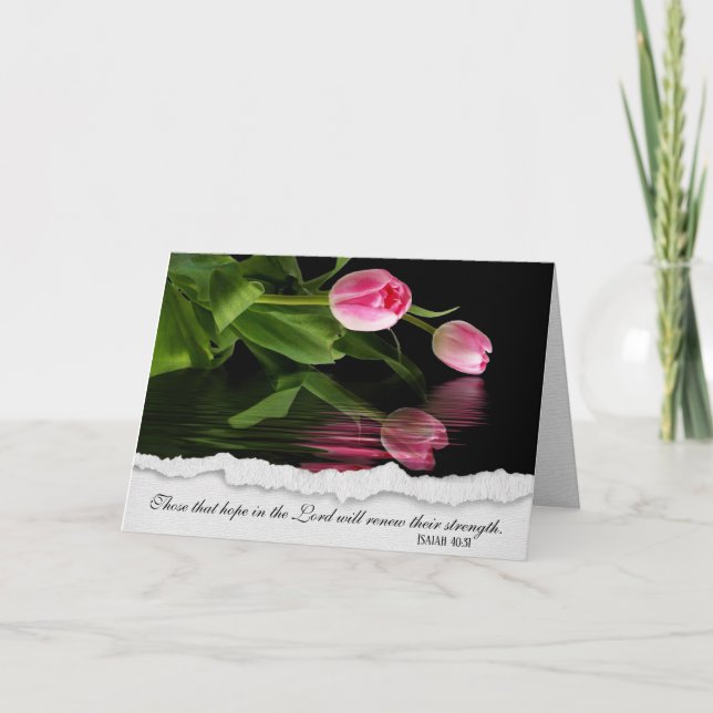 Rosa Tulissen auf der Karte des Schwarzen Bibelver (Vorderseite)