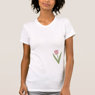Rosa Tulpe T-Shirt