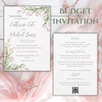 Rosa Tulpen-Blumen Elegante Budget-Hochzeit