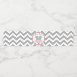 Rosa Tutu-Zickzack Mädchen-Baby-Dusche
