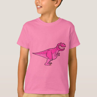 Rosa Tyrannosaurus Rex T-Shirt