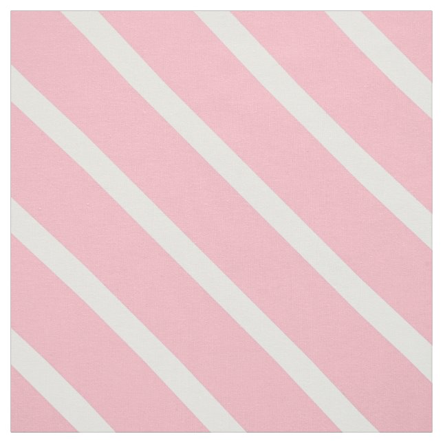 Rosa-u. weißesdiagonalstreifen-Gewebe Stoff (Muster)