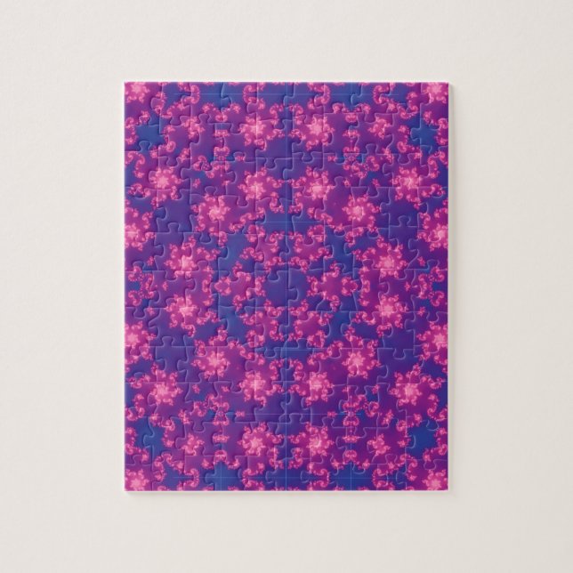 Rosa und Blau Kaleidoskop Gradient (Vertikal)