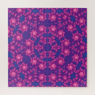 Rosa und Blau Kaleidoskop Gradient