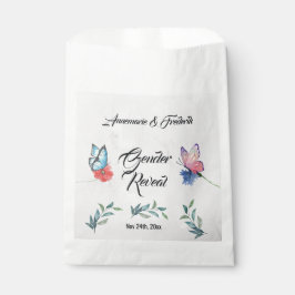 Rosa und blaue Farbe Geschenktütchen