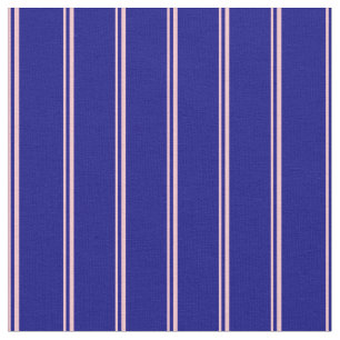 Rosa und blaue Linien Stoff