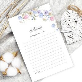 Rosa und blaue Wildblume - Hinweise für das Geschl