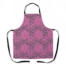Rosa und blaues farbenfrohes Mandala-Muster