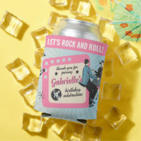 Rosa und Blue Fifties Rockabilly Birthday Party
