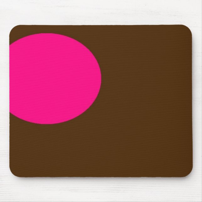 rosa und braunes mousepad (Vorne)