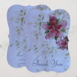 Rosa und Burgund Einladung