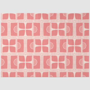 Rosa und cremefarbene Deko-Decodilatationspapiere Seidenpapier