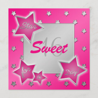 Rosa und Einladung des Silber-Stern-Bonbon-16
