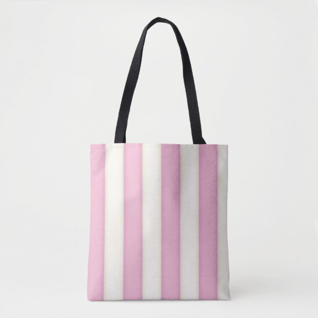 Rosa und Elfenbeinküste Viktorianische Streifen El Tasche (Vorderseite)