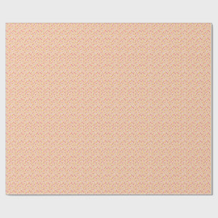 Rosa und gelbe Blume Geschenkpapier