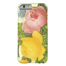 Rosa und gelbe Botanische Rosenbuquet