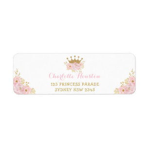 Rosa und goldene Kronprinzessin Blush Bloral