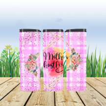 Rosa und goldene Mutter Hustler Mama