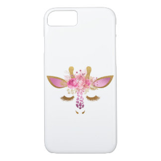 Rosa und Goldgiraffentelefonkasten Case-Mate iPhone Hülle