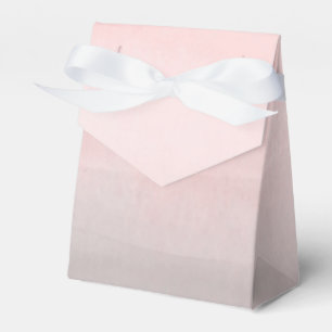 Rosa und Grau moderne Wasserfarbe Sweet 16 Geschenkschachtel