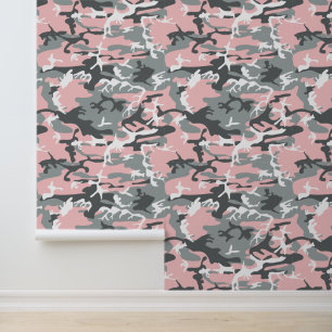 Rosa und graue Camouflage, Militär, Armee Tapete