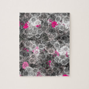 Rosa und graue Kunst