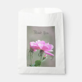 Rosa und graue Pouch Geschenktütchen