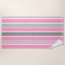 Rosa und graue Streifen