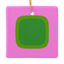 Rosa und Grün 1105 - Groovy Retro Art