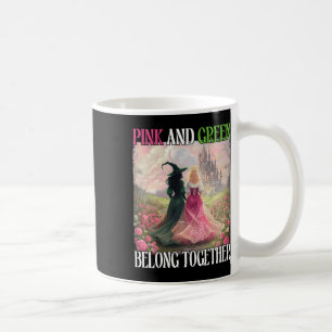 Rosa und Grün gehören zusammen mit Halloween Wom Kaffeetasse