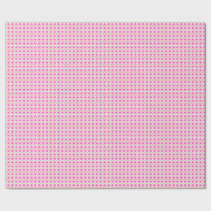 Rosa und grüne Blumenverpackungspapier Geschenkpapier