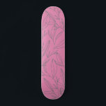 Rosa und grüne botanische skateboard<br><div class="desc">Der perfekte Pop von rosa und botanisch auf diesem spielerischen Skateboard.</div>