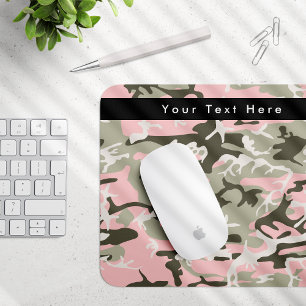 Rosa und grüne Camouflage, Militär, Armee Mousepad