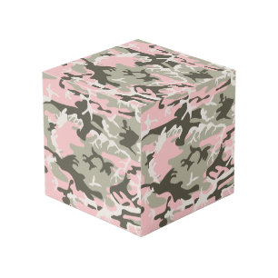 Rosa und grüne Camouflage, Militär, Armee Würfel