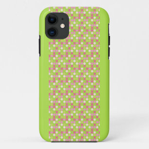 Rosa und grüne Punkte Case-Mate iPhone Hülle
