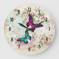 Rosa und grüne Schmetterlinge auf schäbigen