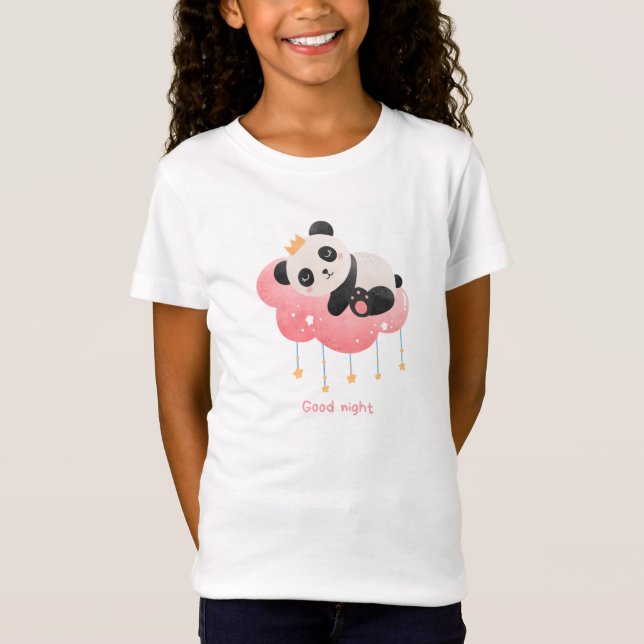 Rosa und grüne Sommer Kinder T - Shirt (Vorderseite)