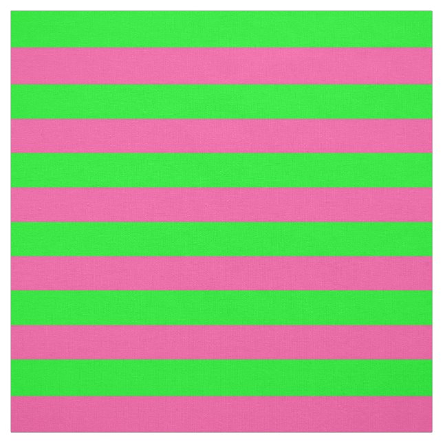Rosa und grüne Streifen Stoff (Muster)