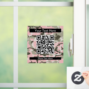 Rosa und grüne Tarnung, Tarnmuster, Militär, Armee Fensteraufkleber